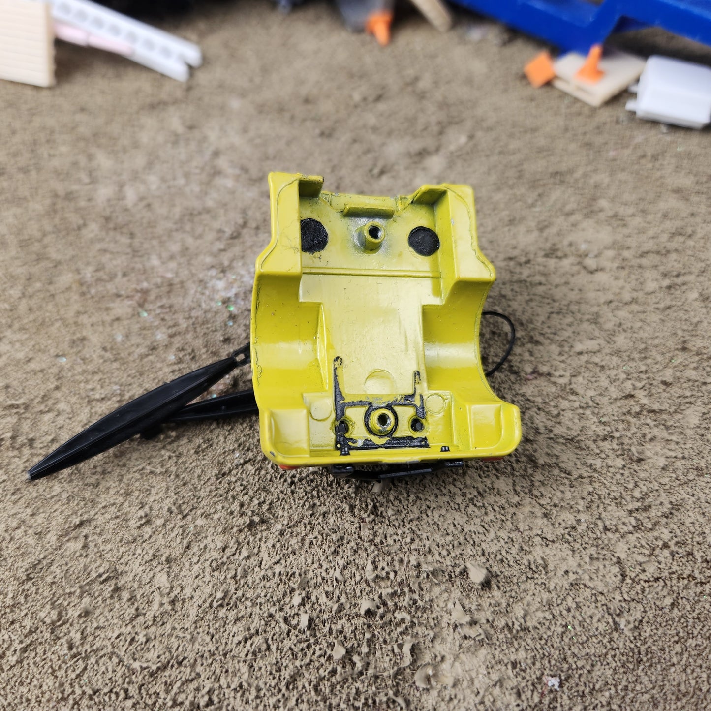 1:64 M2 Machines 1970 Ford C-600 Wrecker Tow Truck Body Bed Yellow
