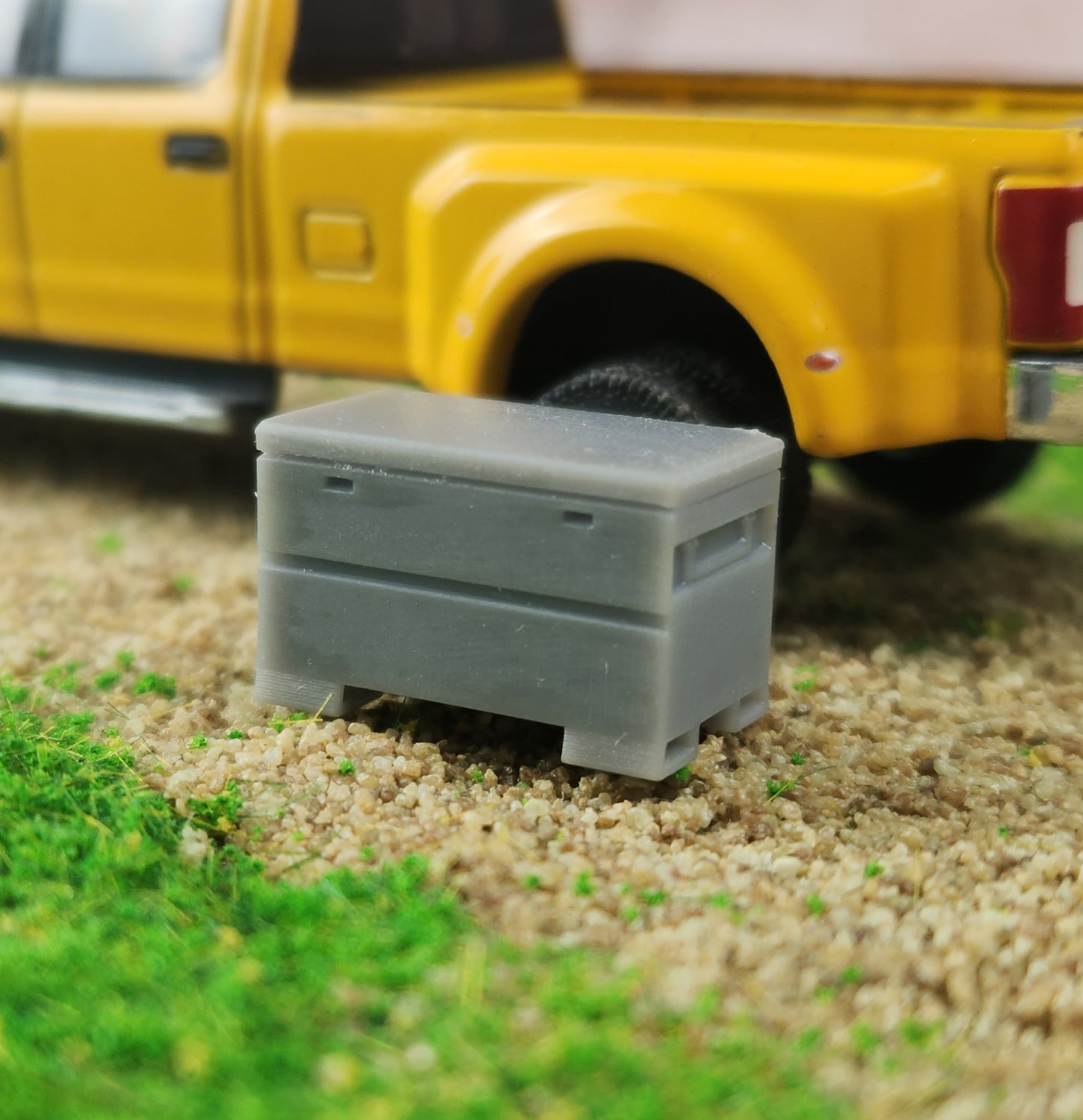 1:64 Scale 3D Printed 36" Job Box Jobsite Toolbox