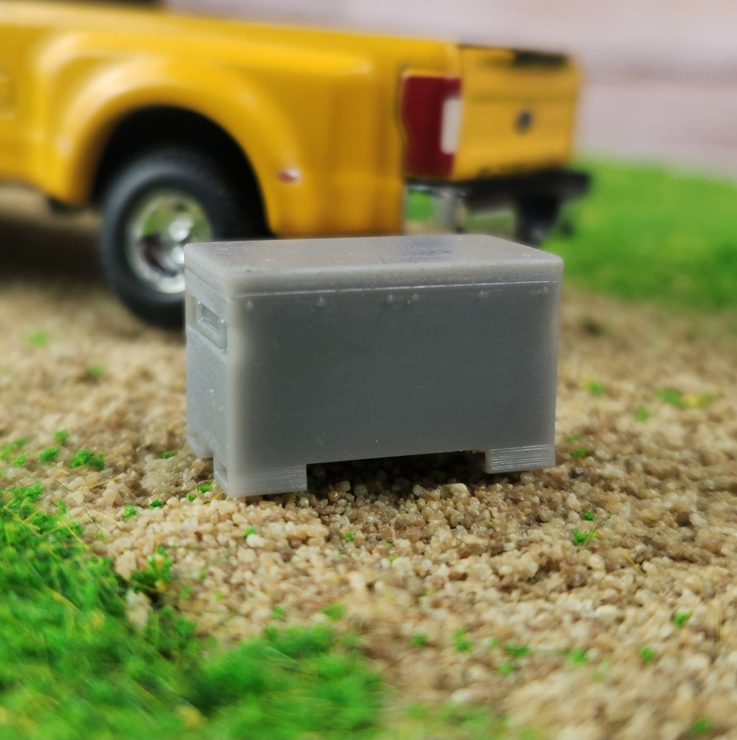 1:64 Scale 3D Printed 36" Job Box Jobsite Toolbox