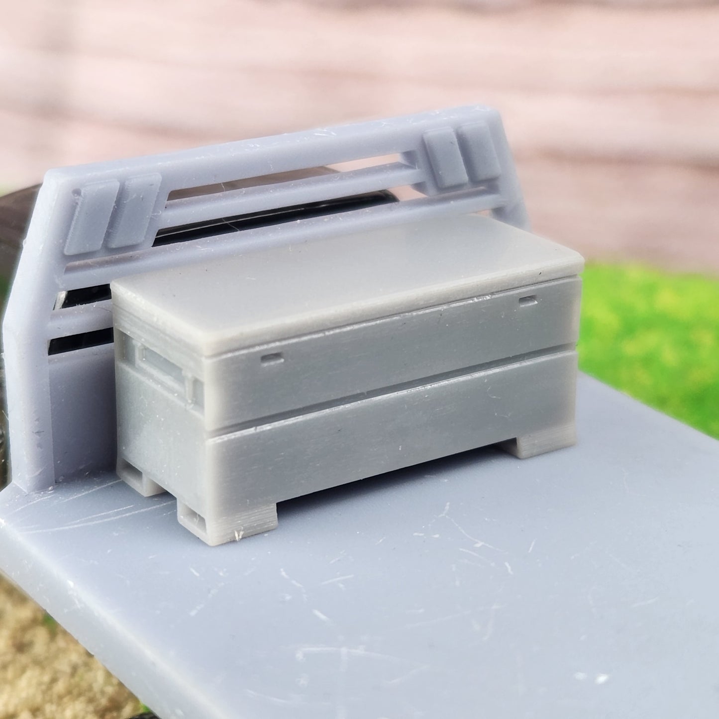 1:64 Scale 3D Printed 60" Job Box Jobsite Toolbox