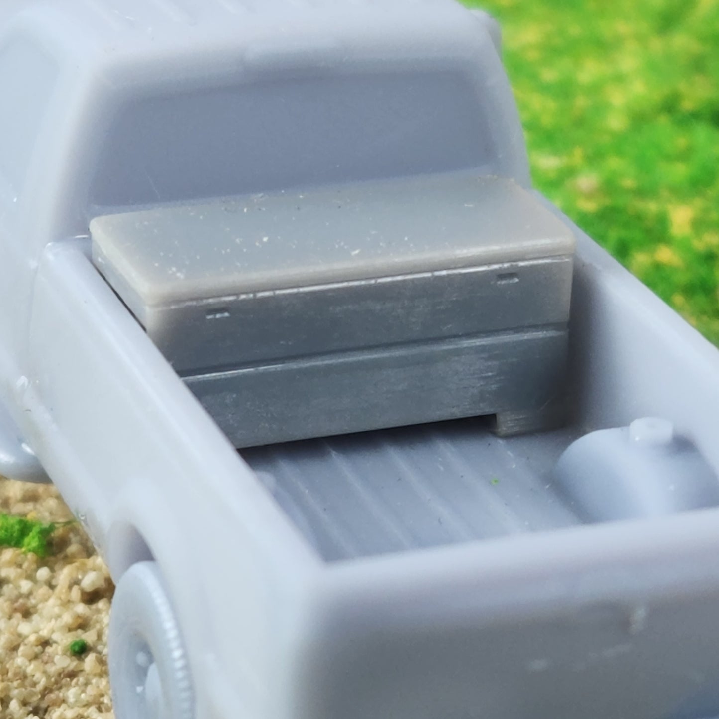 1:87 HO Scale 3D Printed 60" Job Box Jobsite Toolbox