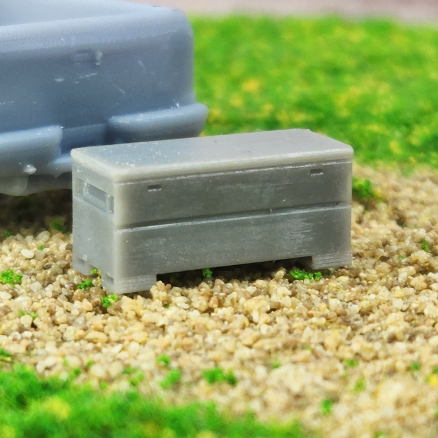 1:87 HO Scale 3D Printed 60" Job Box Jobsite Toolbox
