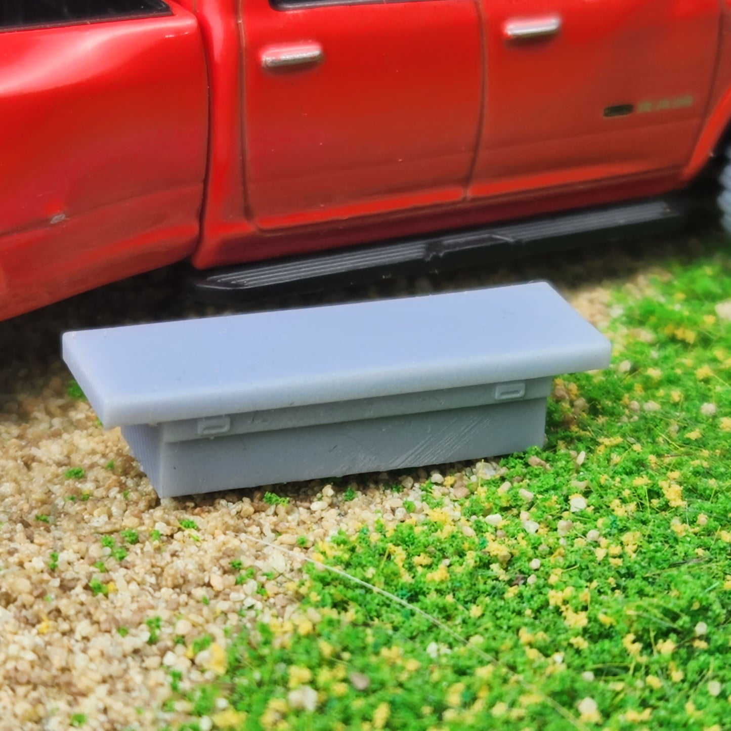 1:64 3D Printed Pickup Truck Bed Toolbox