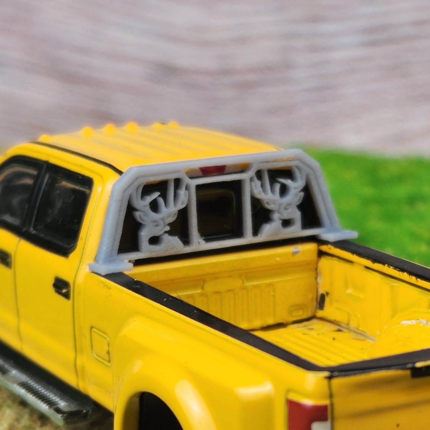 1:64 3D Printed Pickup Truck Deer Headache Rack