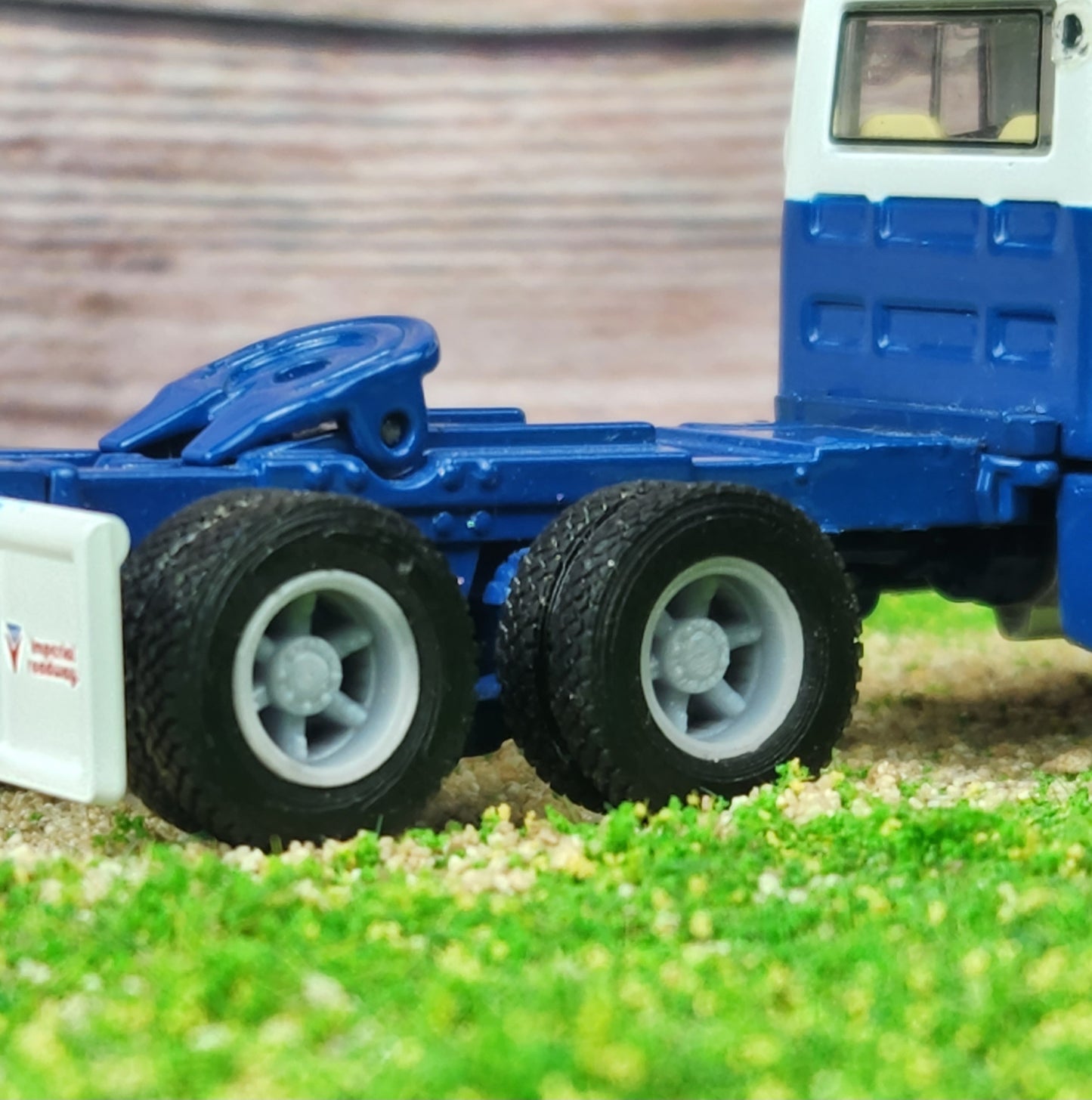1:64 3D Printed Semi Truck 6 Spoke Dayton Style Wheels and Tires Full Set 2 Sizes