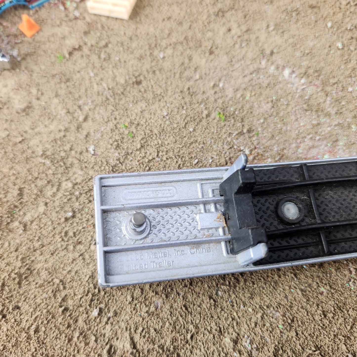 1:87 Sized Matchbox Flatbed Trailer