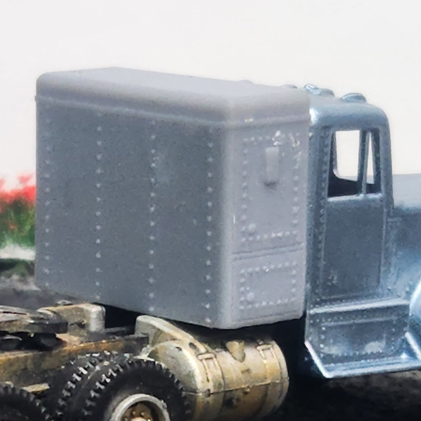 1:87 HO Scale 3D Printed Vintage Rest Rite Style 36" Semi Truck Sleeper Bunk