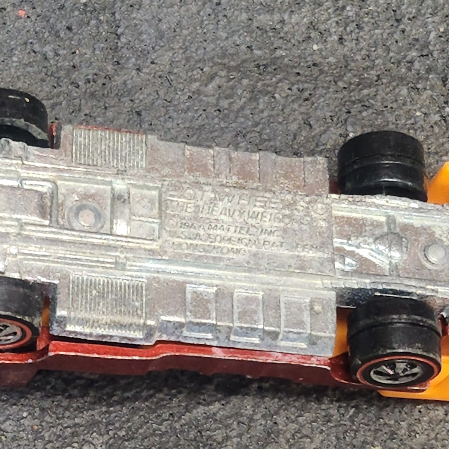 Hot Wheels Redline 1969 The Heavyweights Dump Truck for Restoration