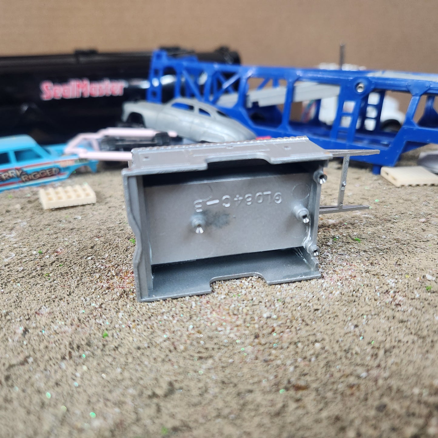 1:64 Greenlight Utility Truck Body with Ladder Rack