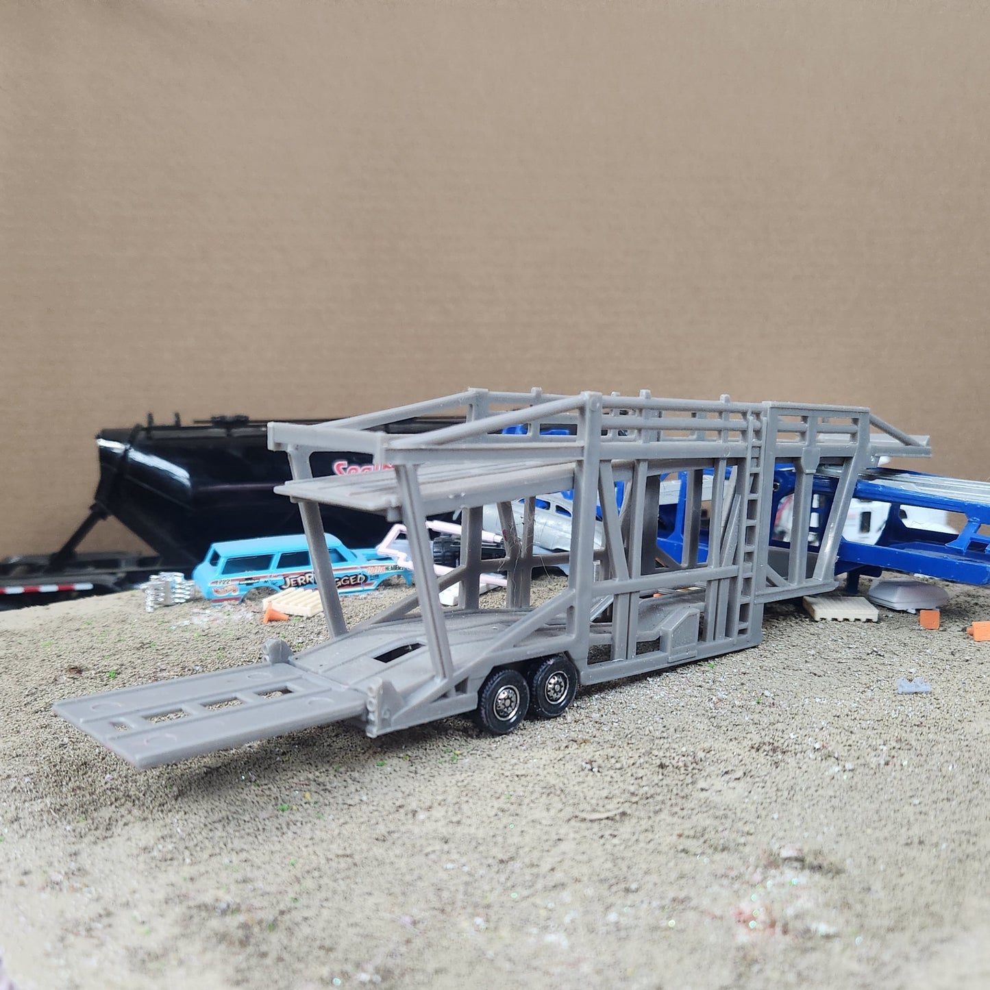 Close to 1:64 Car Hauler Trailer