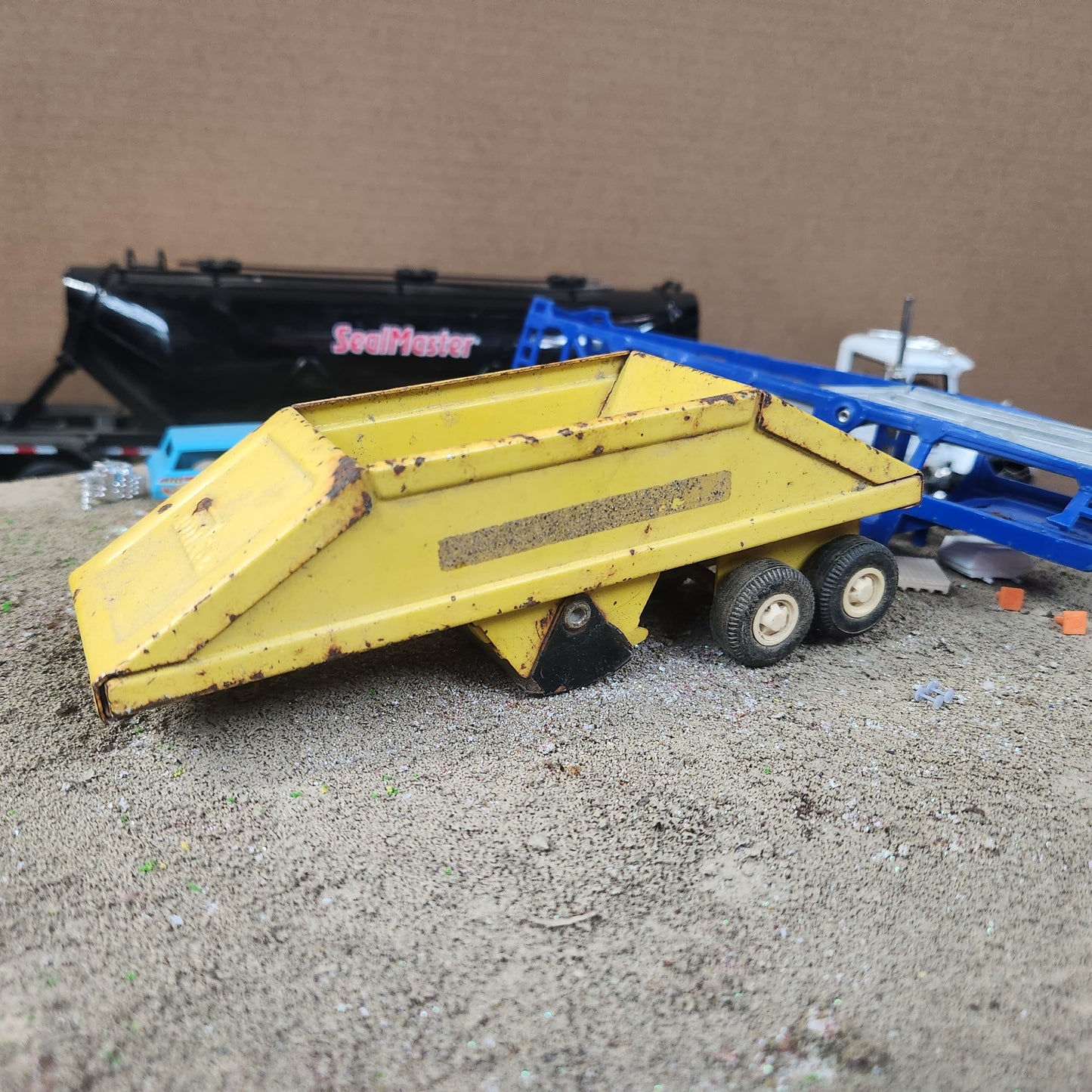 Vintage Tonka Bottom Dump Trailer Unkown Scale 1:50-1:43