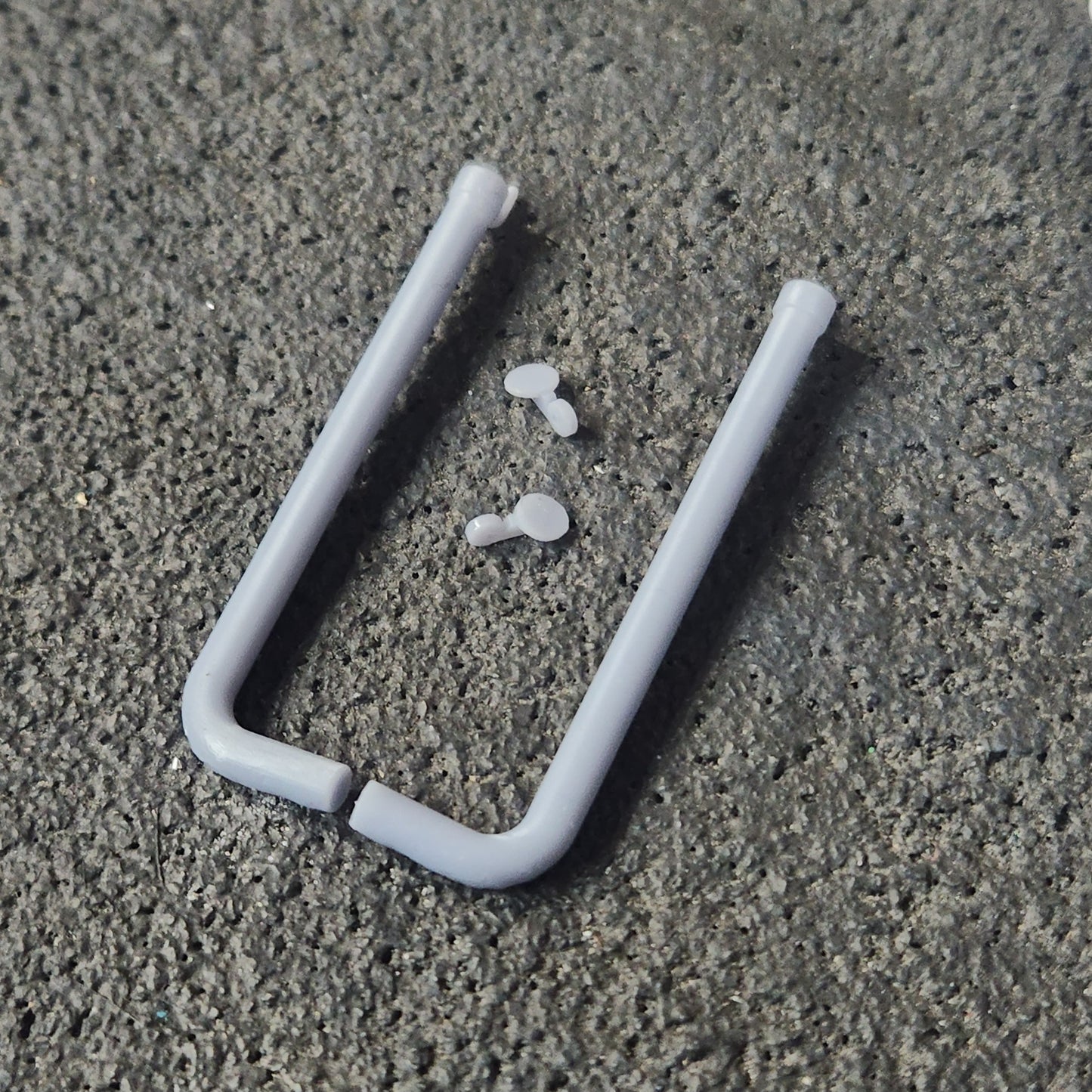 1:64 3D Printed Semi Truck 8" Straight Exhaust Stacks with Moving Tractor Flaps