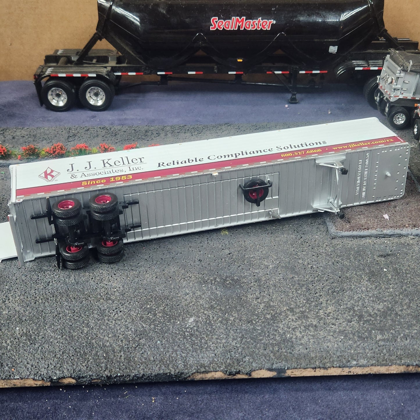 First Gear/DCP 1:64 Scale Dry Van Trailer Only JJ Keller