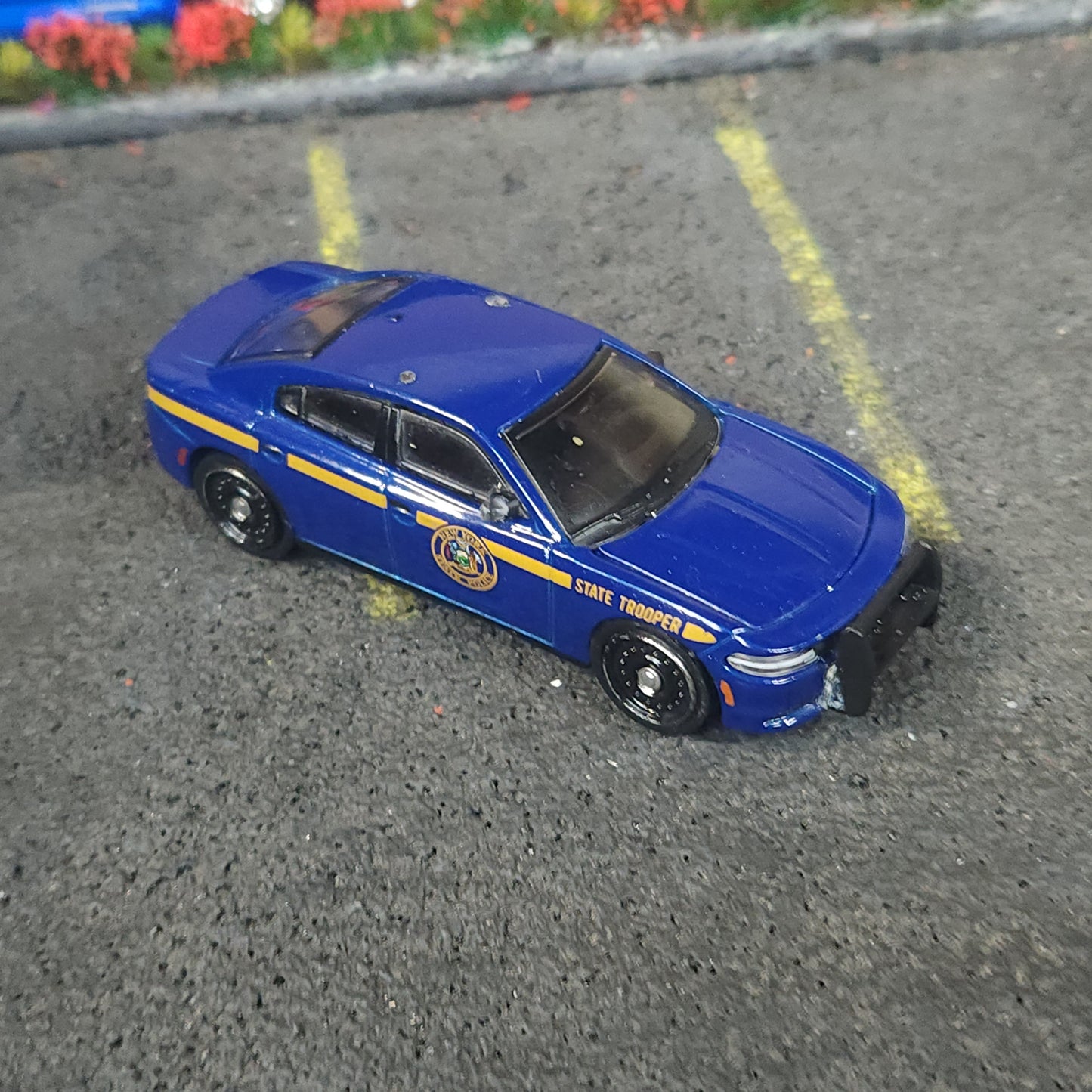 1:64 Scale Greenlight New York State Police 2017 Dodge Charger Pursuit Interceptor