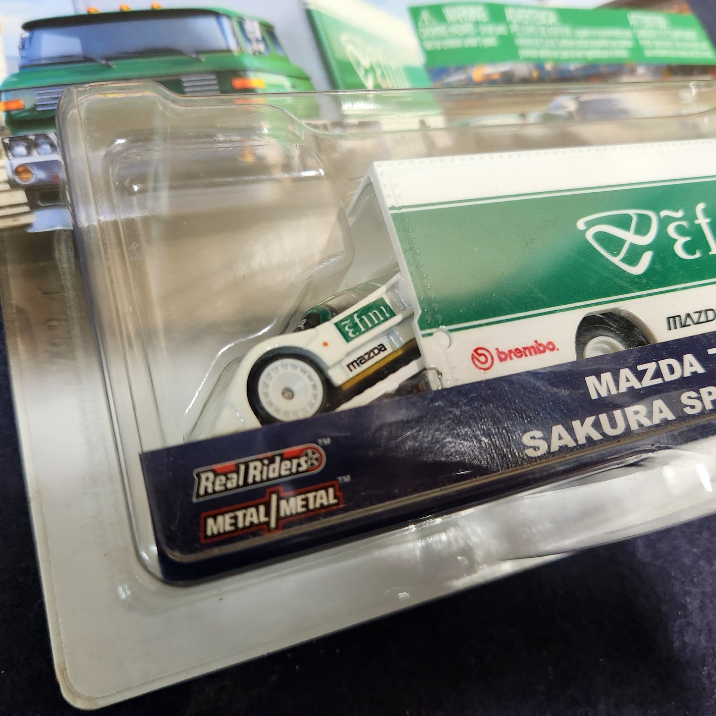 Hot Wheels 2019 Team Transport Mazda 787B Sakura Sprinter Efini Hauler Set