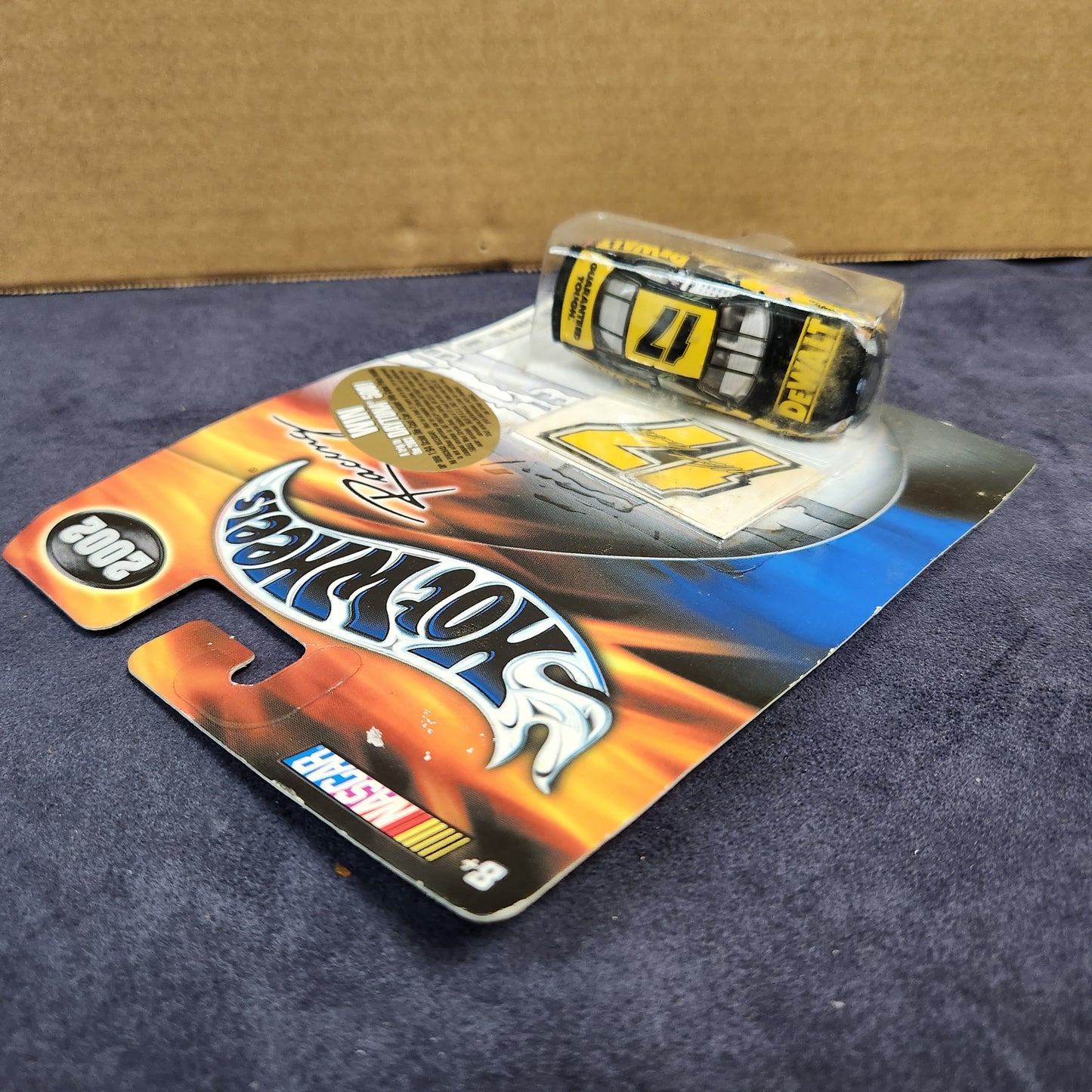 Hot Wheels Racing 2002 NASCAR Matt Kenseth #17 DeWalt car with Sticker