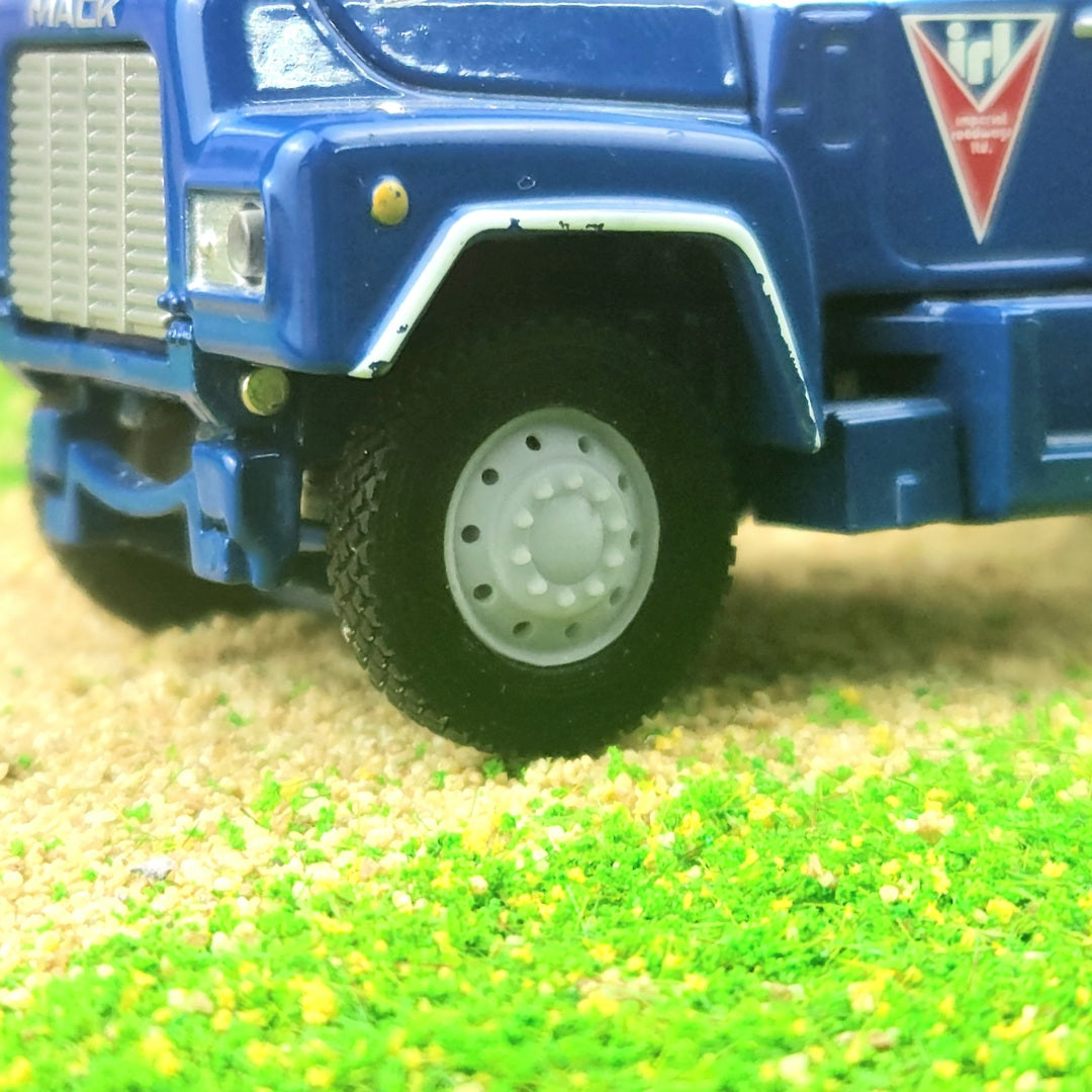 1:64 Scale 3D Printed Semi Truck 10 Hole Style Wheels and Tires Full Set 2 Sizes