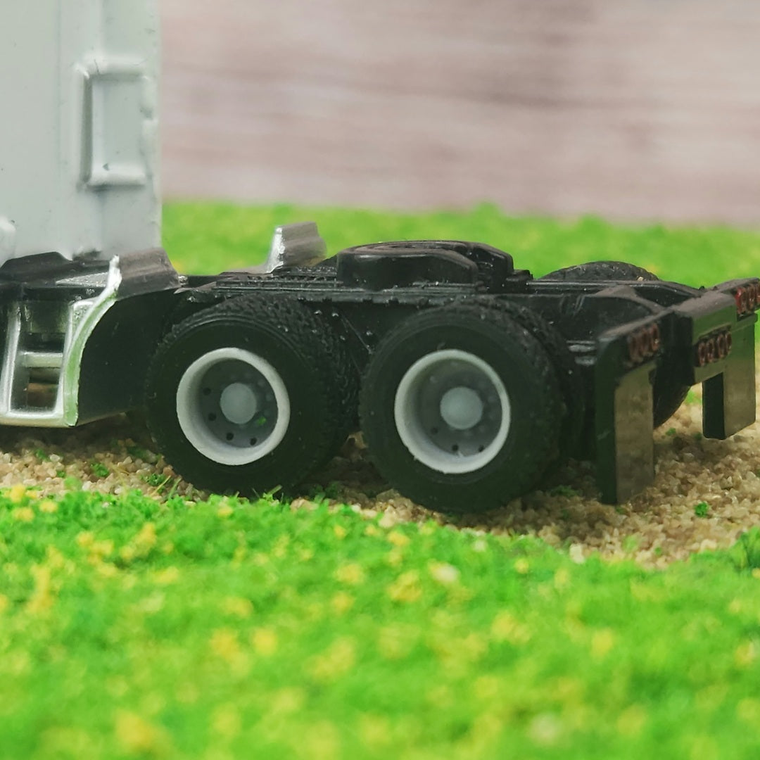 1:87 HO Scale 3D Printed Semi Truck 10 Hole Style Wheels and Tires Full Set