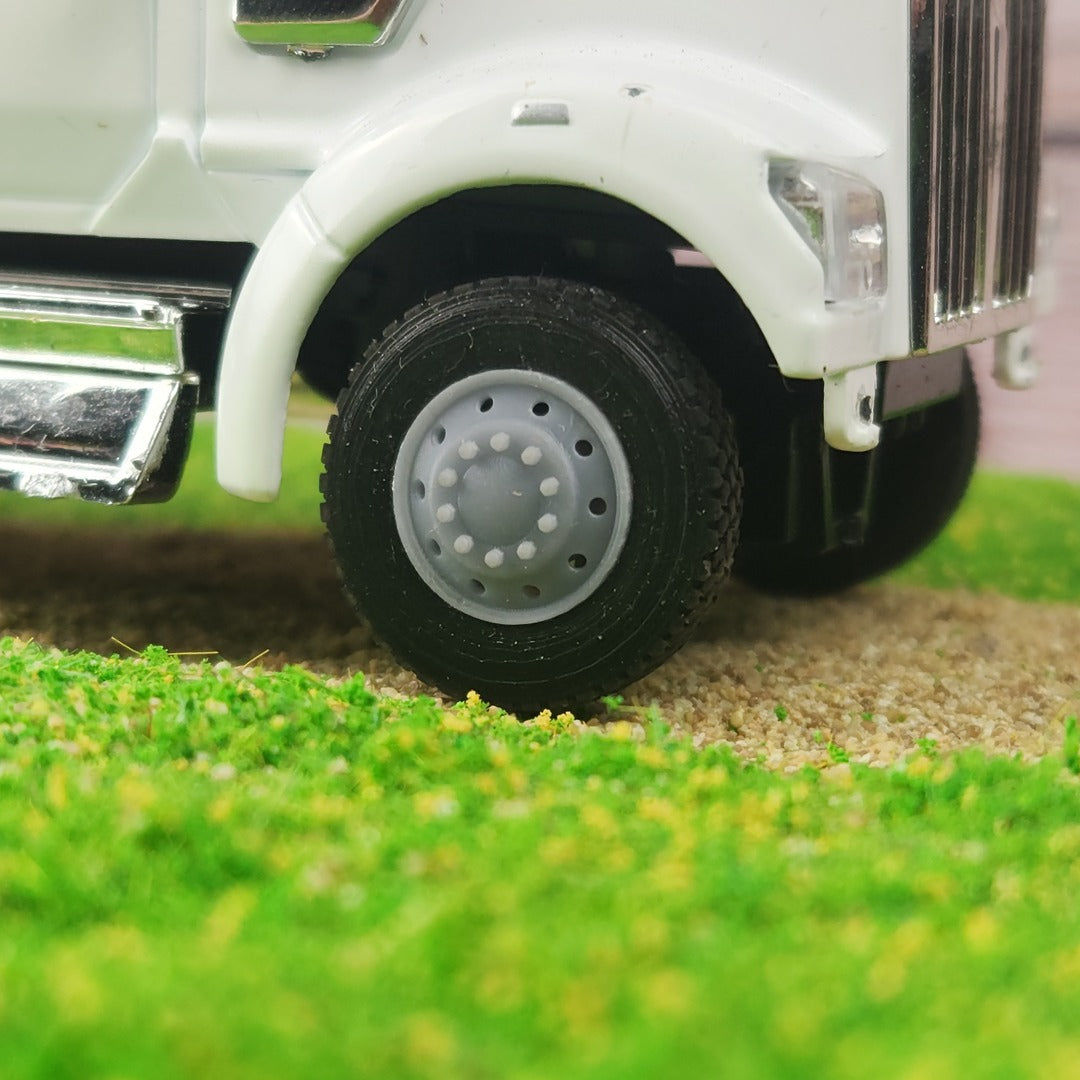 1:50 Scale 3D Printed Semi Truck 10 Hole Style Wheels and Tires Full Set 2 Sizes