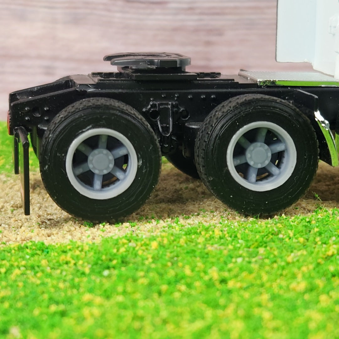1:50 3D Printed Semi Truck 6 Spoke Dayton Style Wheels and Tires Full Set 2 Size