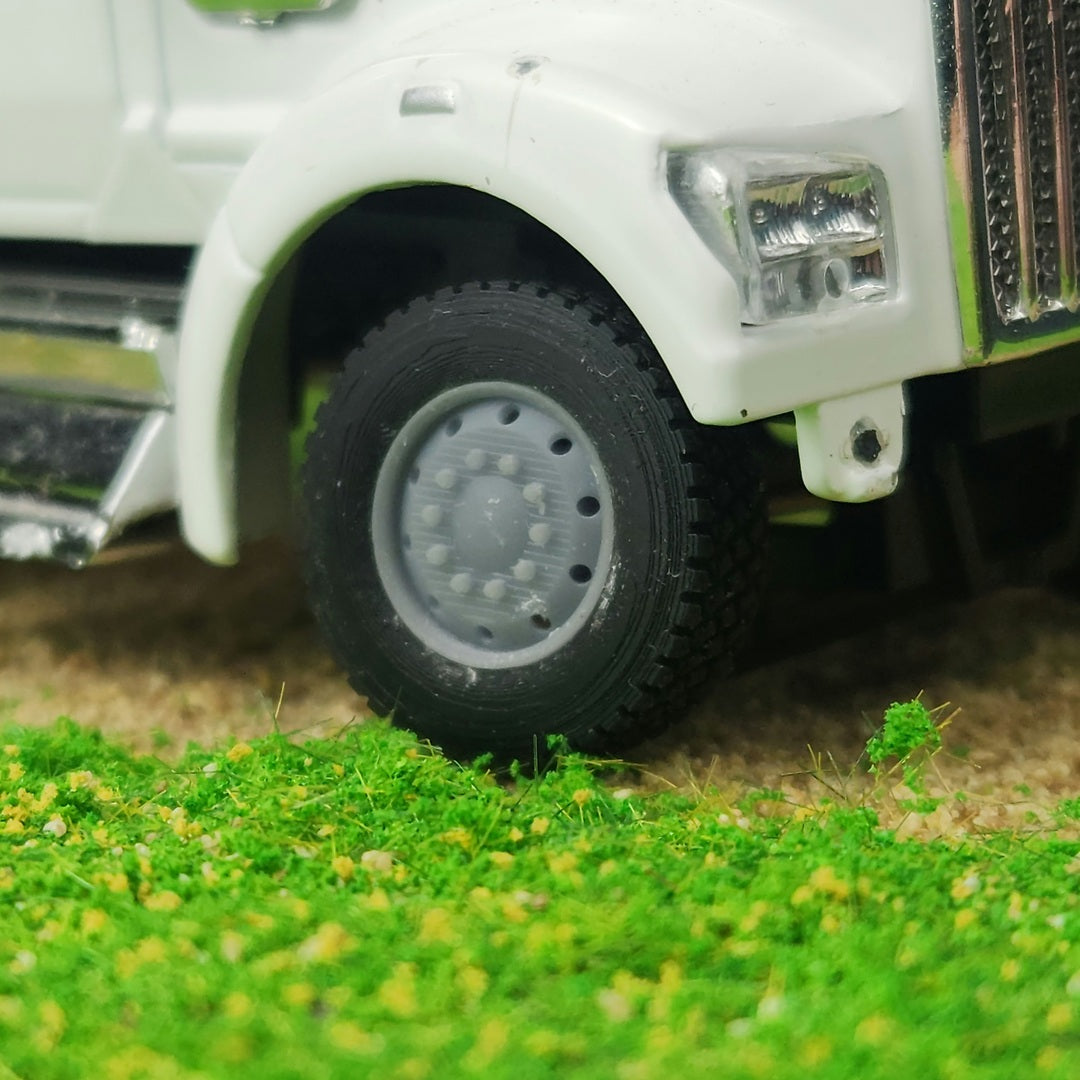 1:50 3D Printed Semi Truck Heavy Haul Style Front Float Super Single Wheels Tire