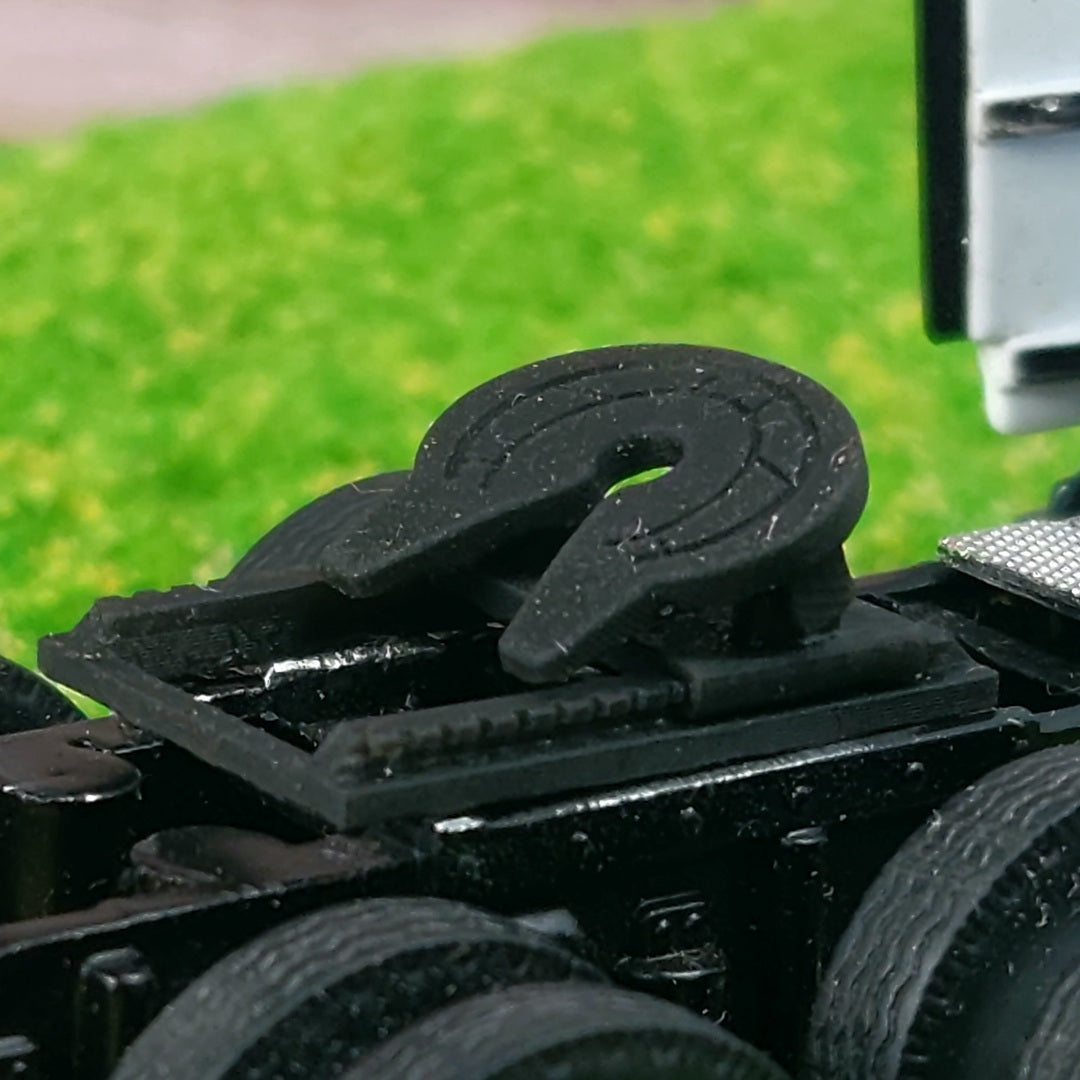 1:64 Scale 3D Printed Adjustable Sliding Tilting 5th Wheel for Semi Trucks DCP