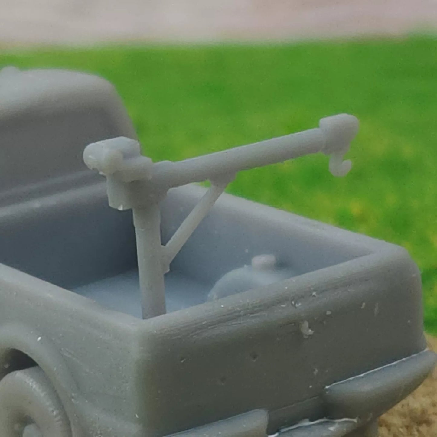 1:87 HO Scale 3D Printed Davit Crane Jib Crane
