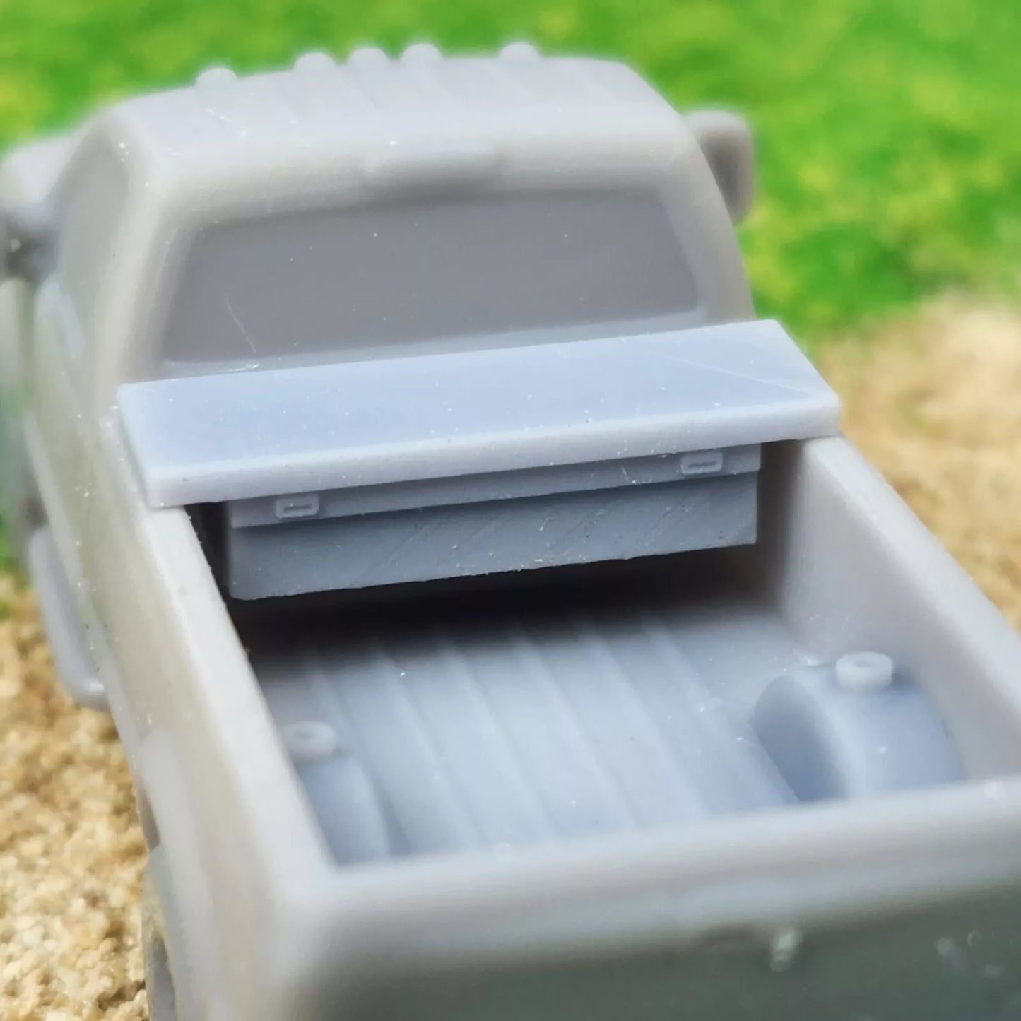 1:87 HO Scale 3D Printed Pickup Truck Bed Toolbox