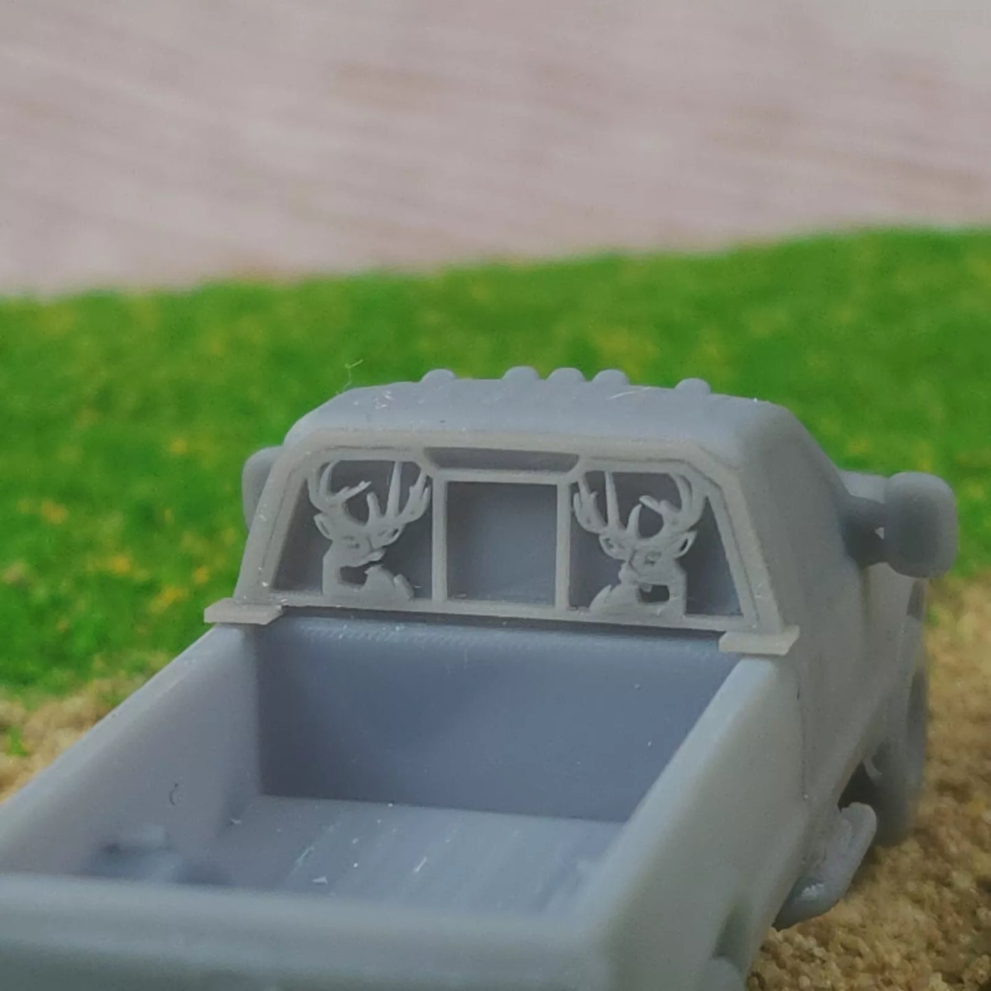 1:87 HO Scale 3D Printed Pickup Truck Deer Headache Rack
