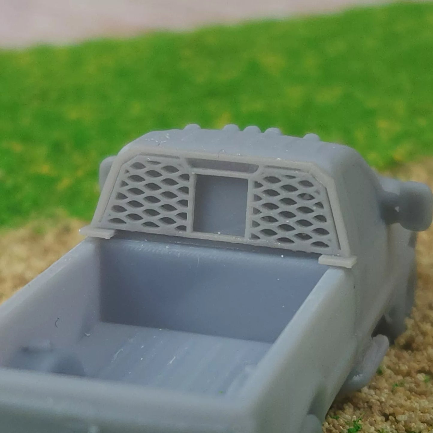 1:87 HO Scale 3D Printed Pickup Truck Headache Rack Mesh Style