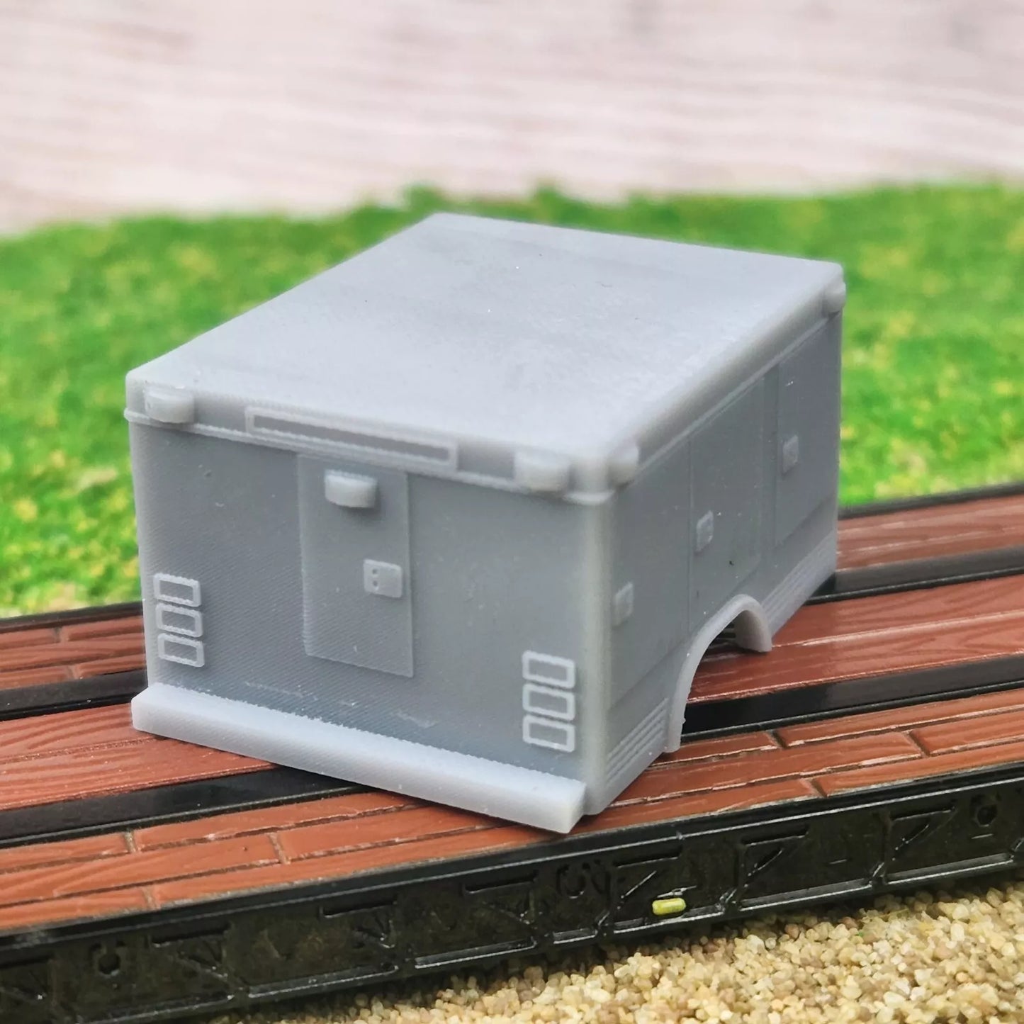 1:87 HO Scale 3D Printed Quick Response SRW Pickup Truck Body EMS Police Fire