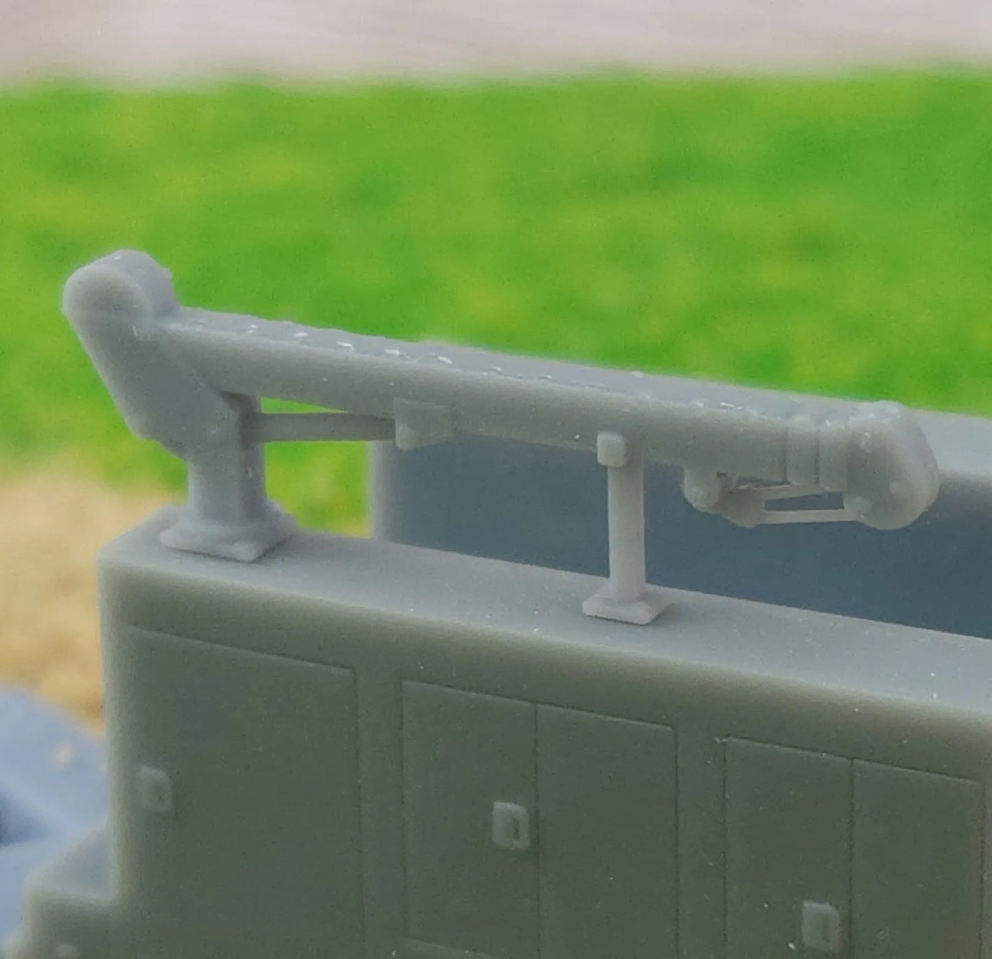 1:87 HO Scale 3D Printed Truck Utility Body Crane Stationary