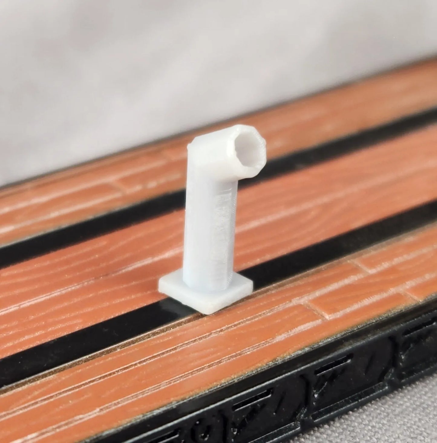 1:87 HO Scale Octagon Pickup Truck Exhaust Stacks Set of 2