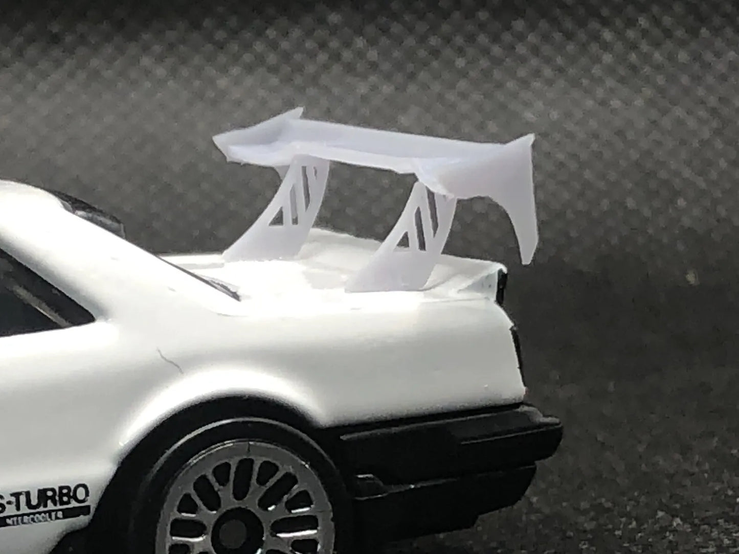 1:64 Scale 3D Printed BCL Style Wing for Hot Wheels Greenlight Johnny Lightning