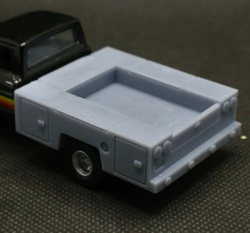 1:64 Scale 3d Printed DRW Hauler Utility Body for Greenlight M2 and More