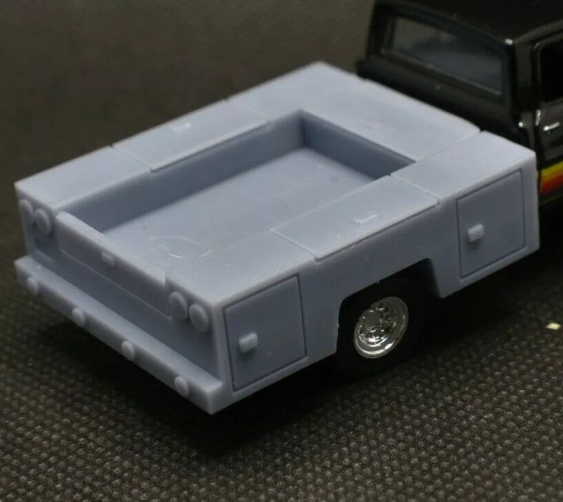 1:64 Scale 3d Printed DRW Hauler Utility Body for Greenlight M2 and More