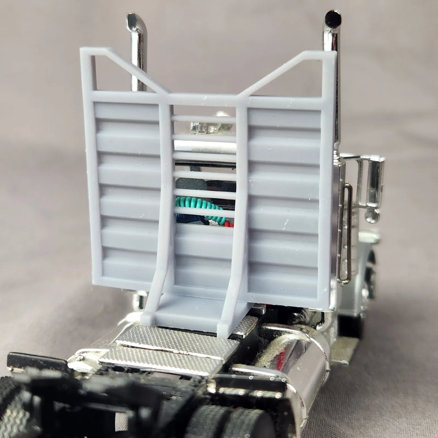 1:64 Scale 3D Printed Semi Truck Logging Headache Rack V1