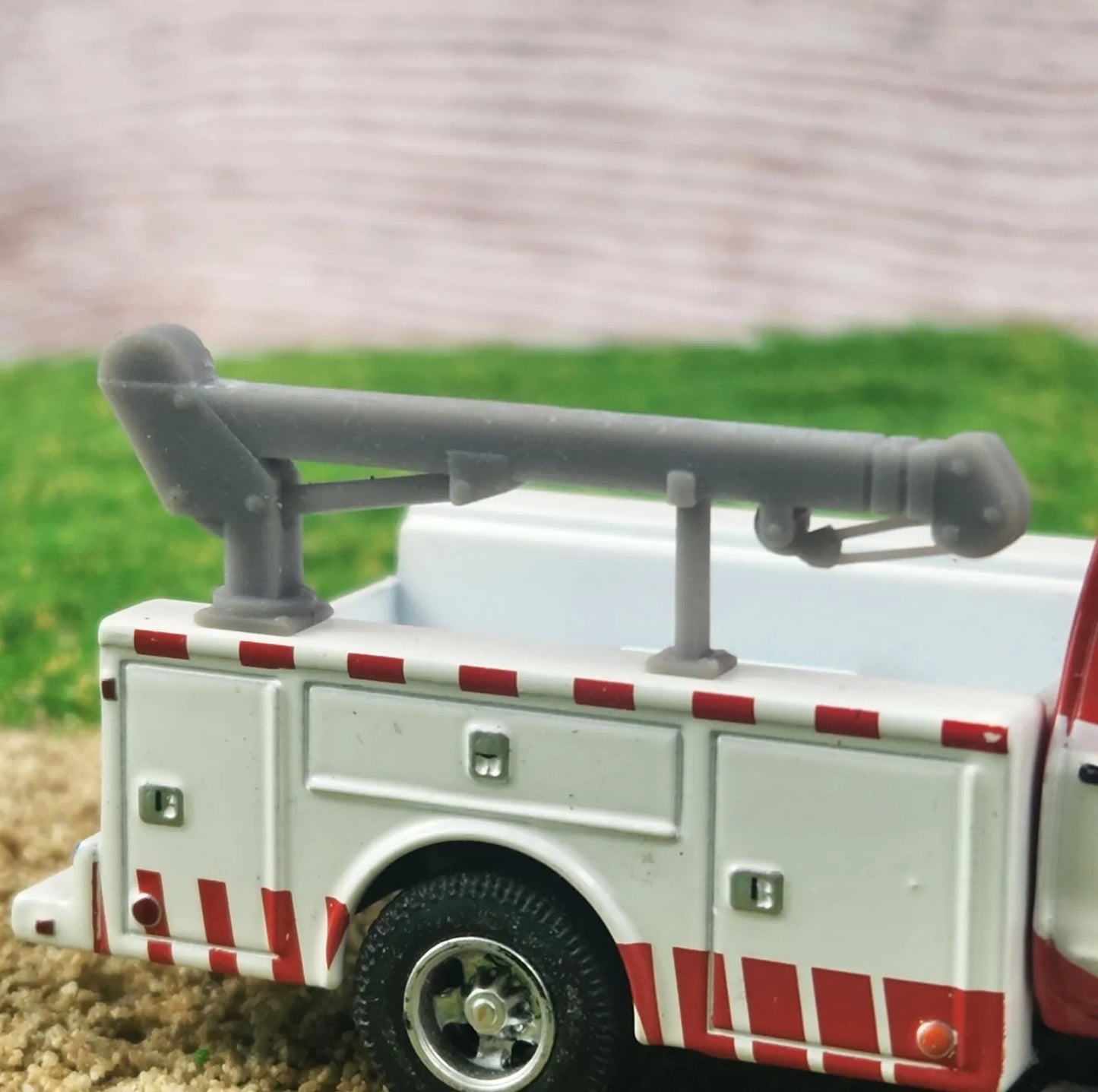 1:64 Scale 3D Printed Utility Body Crane Stationary