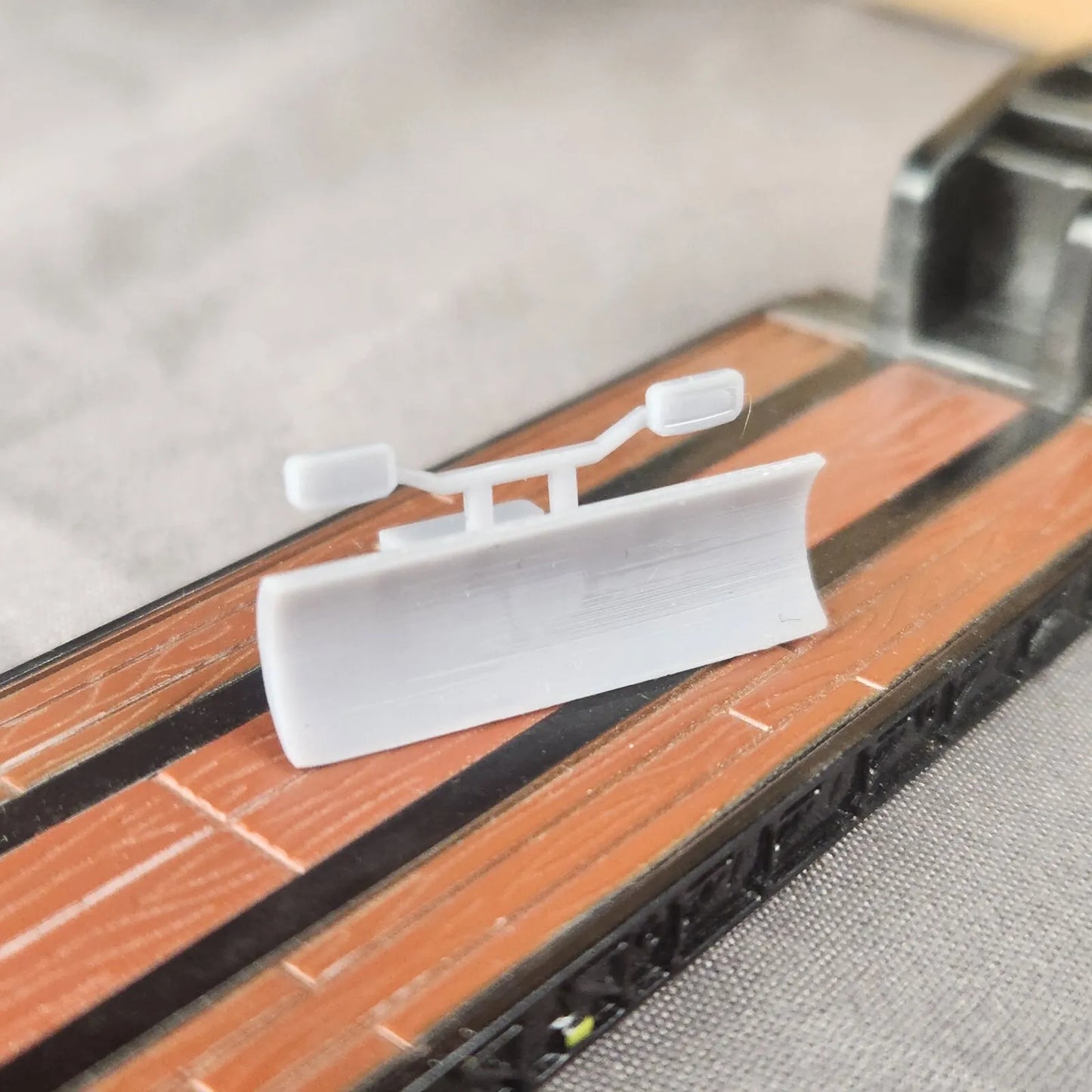 1:87 HO Scale 3d Printed 7’ Snow Plow