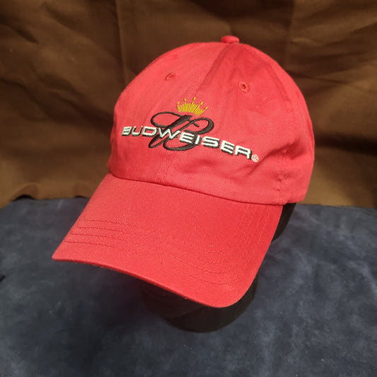 Budweiser Anheuser-Busch Beer Strapback Hat Official Product Red MULTIPLE AVAILABLE