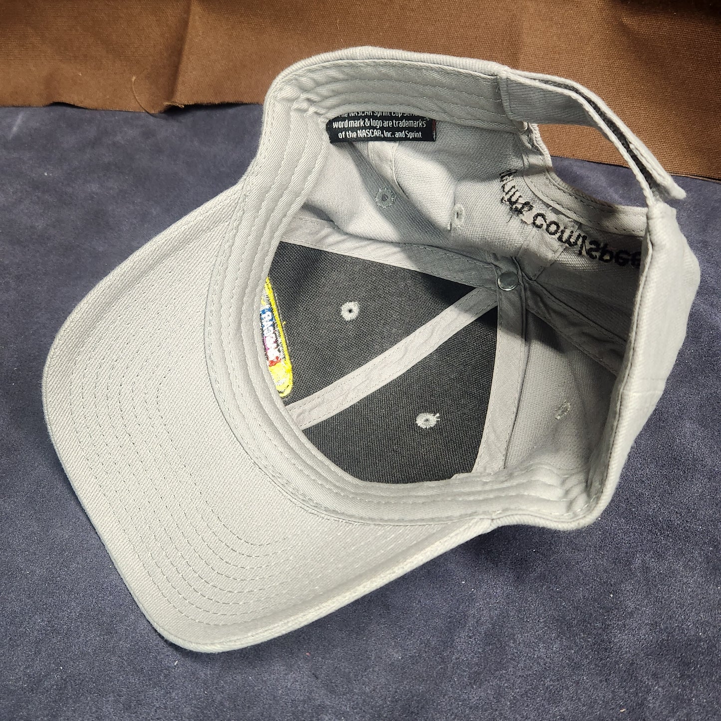 NASCAR Sprint Cup Series Hook and Loop Style Hat Grey