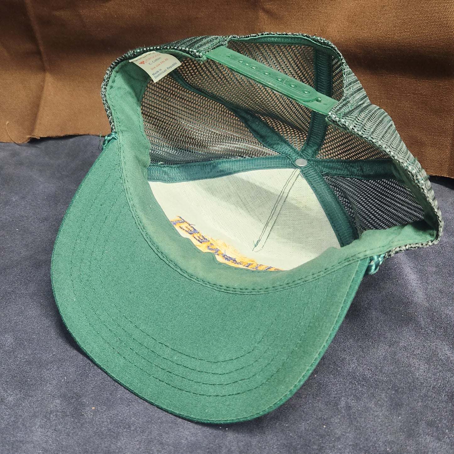 Vintage Sunsweet Growers Inc Snapback Mesh Back Rope Hat Green