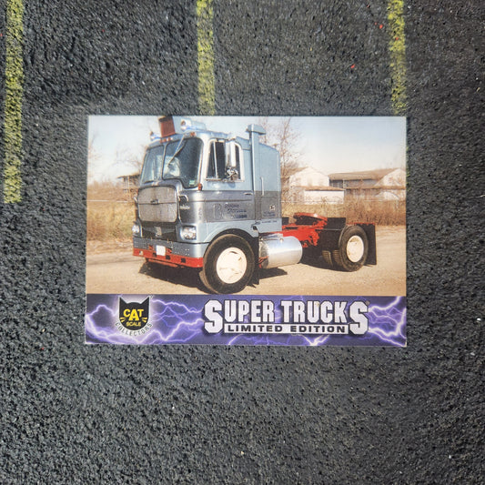 Cat Scale Collectibles Super Trucks Collectible Card