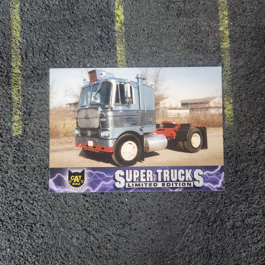 Cat Scale Collectibles Super Trucks Collectible Card