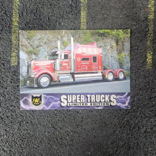 Cat Scale Collectibles Super Trucks Collectible Card