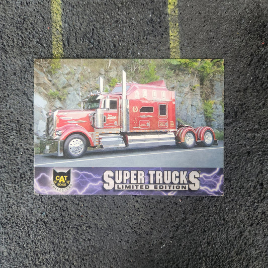 Cat Scale Collectibles Super Trucks Collectible Card