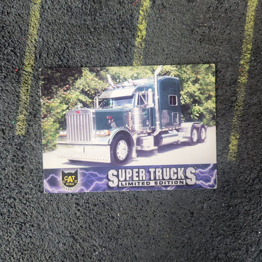 Cat Scale Collectibles Super Trucks Collectible Card