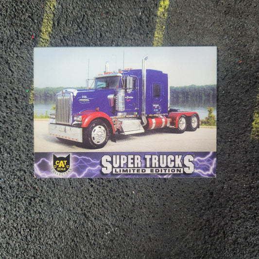 Cat Scale Collectibles Super Trucks Collectible Card