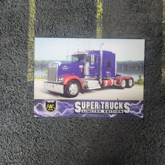 Cat Scale Collectibles Super Trucks Collectible Card