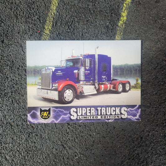 Cat Scale Collectibles Super Trucks Collectible Card